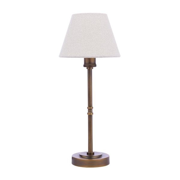 (image for) Laura Ashley Denston Table Lamp Antique Bronze With Shade